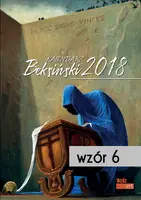 Okładka: Kalendarz z reprodukcjami prac Beksińskiego 2018