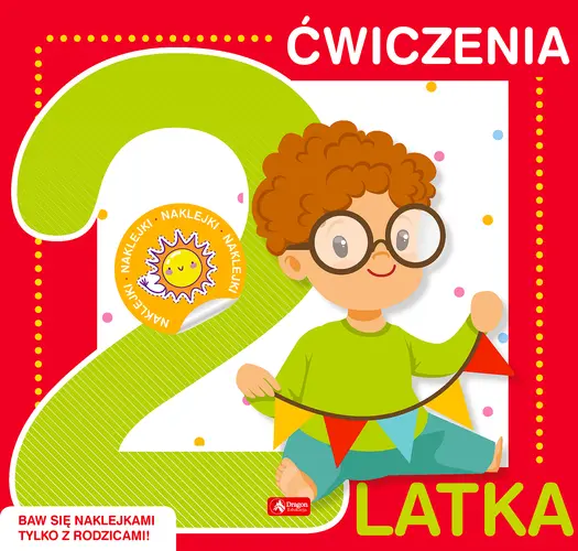 Okładka: Ćwiczenia 2-latka z naklejkami