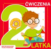 Okładka: Ćwiczenia 2-latka z naklejkami