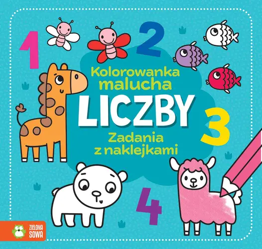 Okładka: Kolorowanka malucha. Liczby