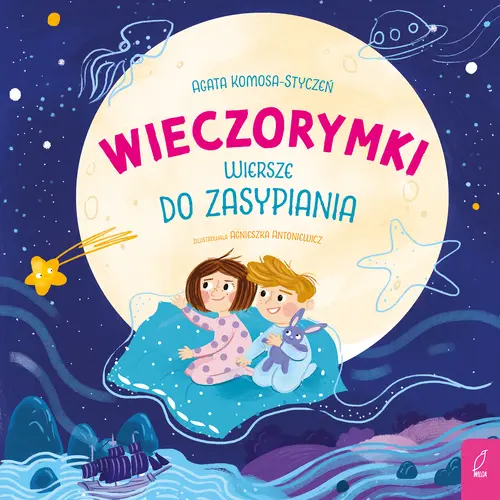 Okładka: Wieczorymki. Wiersze do zasypiania