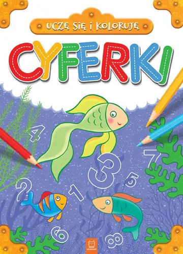 Okładka: Uczę się i koloruję. Cyferki