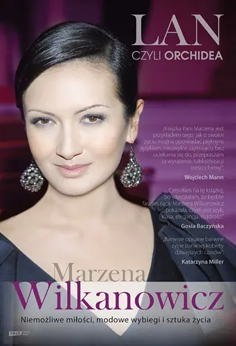 Okładka: Lan, czyli Orchidea. Niemożliwe miłości, modowe wybiegi i sztuka życia