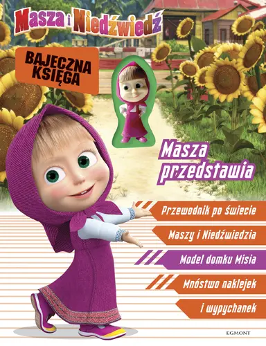 Okładka: Masza przedstawia. Bajeczna księga
