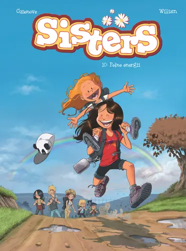 Okładka: Sisters. Tom 10. Pełne energii