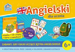 Okładka: Kapitan Nauka Pakiet Angielski dla ucznia 6+