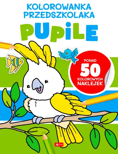 Okładka: Kolorowanka przedszkolaka. Pupile