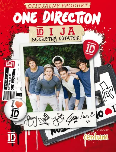 Okładka: 1D i ja. Sekretny notatnik