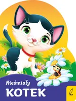 Okładka: Nieśmiały kotek