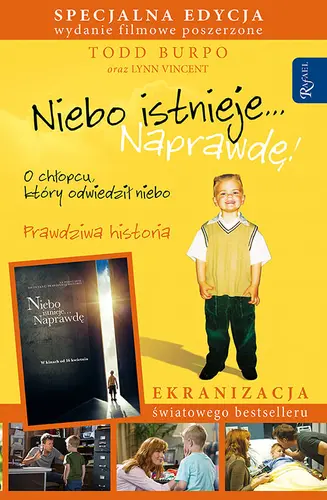 Okładka: Filmowa wersja Niebo istnieje... naprawdę!