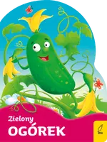 Okładka: Zielony ogórek. Wykrojnik