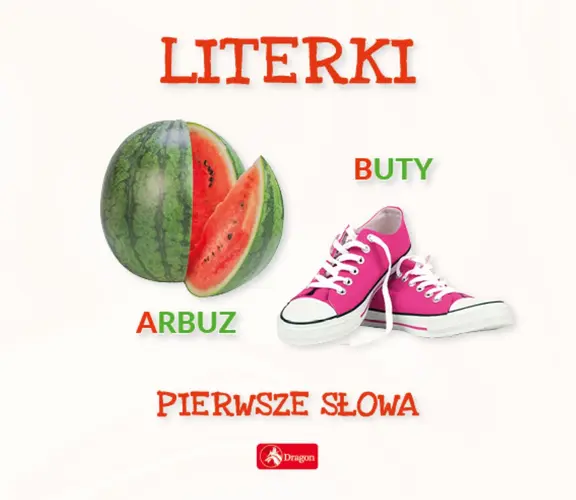 Okładka: Pierwsze słowa. Literki