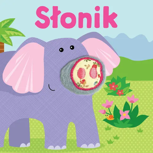 Okładka: Pacynka na paluszek Słonik