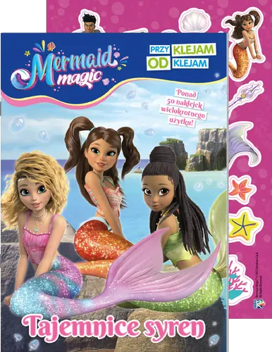 Okładka: Magia Syren. Przyklejam Odklejam