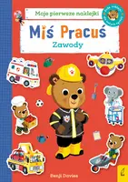 Okładka: Miś Pracuś. Zawody. Książka z naklejkami