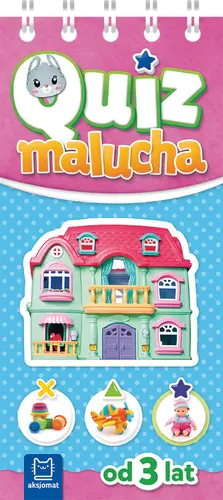 Okładka: Quiz malucha z zajączkiem od 3 lat
