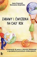 Okładka: Zabawy i ćwiczenia na cały rok