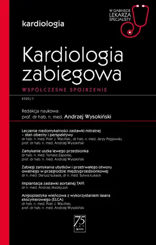 Okładka: Kardiologia zabiegowa. W gabinecie lekarza specjalisty.