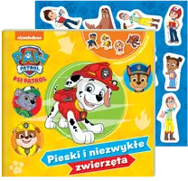 Okładka: Psi Patrol Opowiadania z naklejkami cz. 9 Pieski i niezwykłe zwierzęta