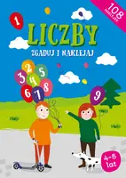 Okładka: Liczby Zgaduj i naklejaj