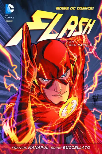 Okładka: Flash – Cała naprzód, tom 1. Nowe DC Comics
