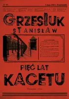 Okładka: Pięć lat kacetu