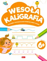 Okładka: Wesoła kaligrafia 6+