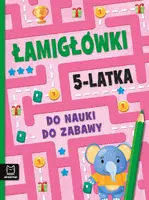Okładka: Łamigłówki 5-latka. Do nauki do zabawy