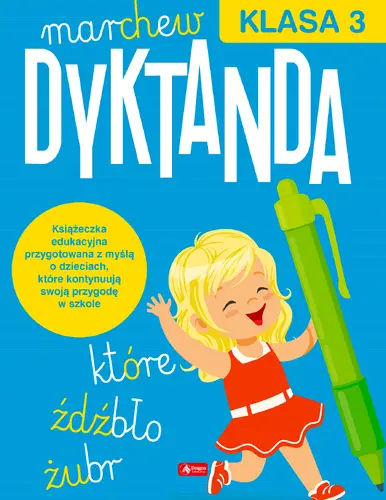 Okładka: Dyktanda. Klasa 3