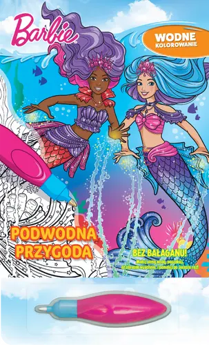 Okładka: Barbie. Wodne kolorowanie. Podwodna przygoda