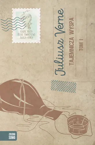 Okładka: Tajemnicza wyspa. Tom 1