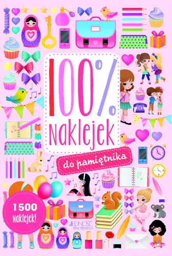 Okładka: 100% naklejek
