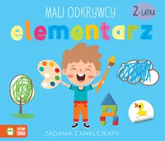 Okładka: Mali odkrywcy. Elementarz 2-latka