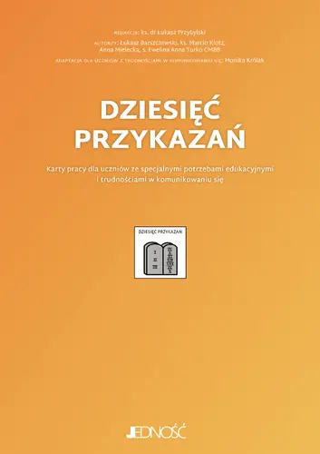Okładka: Dziesięć przykazań