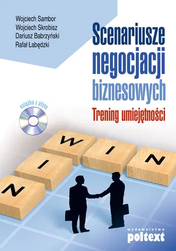 Okładka: Scenariusze negocjacji biznesowych-(książka z płytą CD)