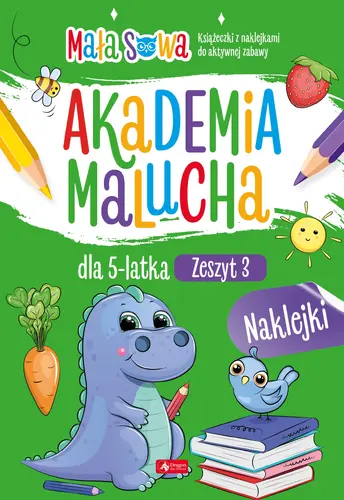 Okładka: Akademia malucha dla 5 latka. Zeszyt 3