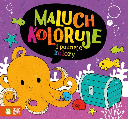 Okładka: Maluch koloruje i poznaje kolory