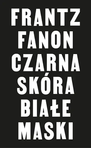 Okładka: Czarna skóra, białe maski