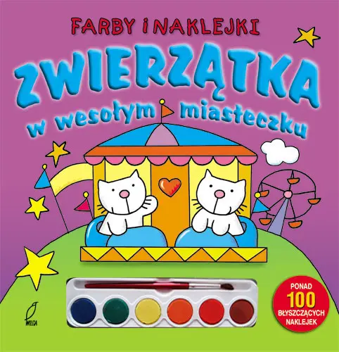 Okładka: Zwierzątka w wesołym miasteczku