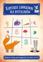 Okładka: Kapitan Nauka. Kapitalne łamigłówki dla bystrzaków