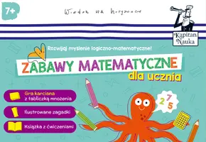 Okładka: Kapitan Nauka. Zabawy matematyczne dla ucznia (od 7 lat)