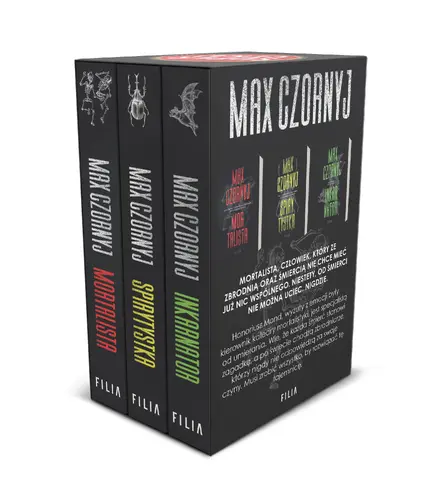 Okładka: Pakiet: Mortalista / Spirytystka / Inkarnator