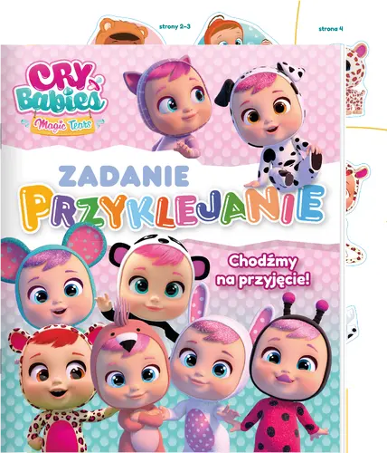 Okładka: Cry babies Zadanie Przyklejanie cz. 1 Chodźmy na przyjęcie!