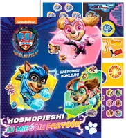 Okładka: Psi Patrol. Wielki film. Pieski , kamera , akcja.