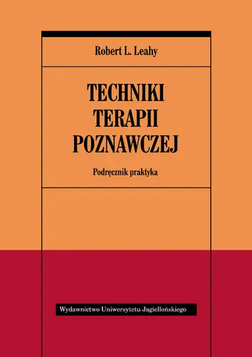 Okładka: Techniki terapii poznawczej