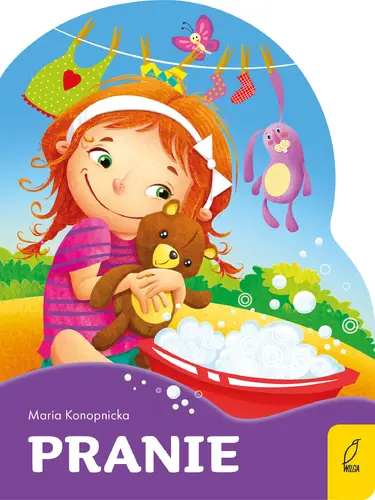 Okładka: Poeci dla dzieci. Wykrojnik. Pranie