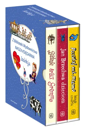 Okładka: Zestaw ZBWNK Baśnie braci Grimm. Poczytaj mi, mamo. Księga czwarta. Jan Brzechwa dzieciom