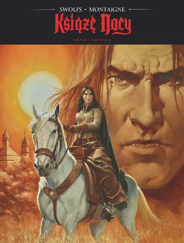 Okładka: Książę Nocy: Anna, Arkanea. Tom 5