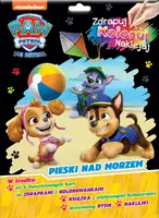 Okładka: Psi Patrol. Zdrapuj, koloruj, naklejaj