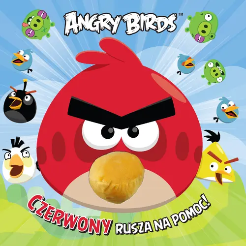 Okładka: Angry Birds. Czerwony rusza na pomoc!